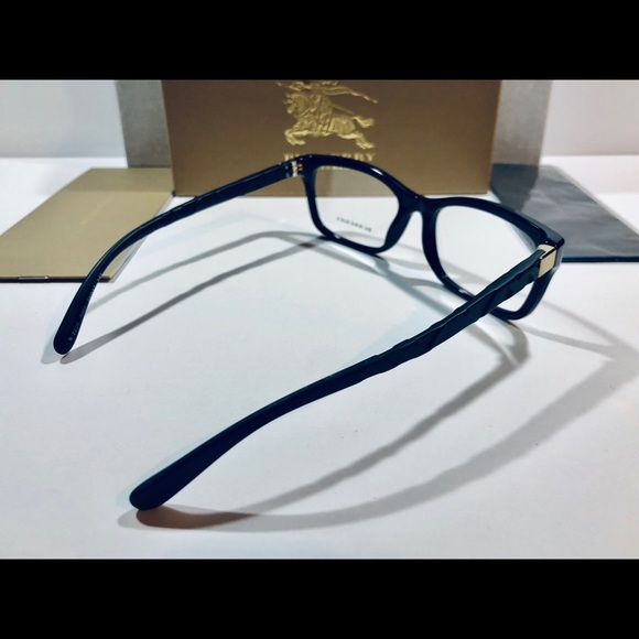 Burberry | Accessories | Burberry Womens Eyeglasses Black Wgold Frame ...